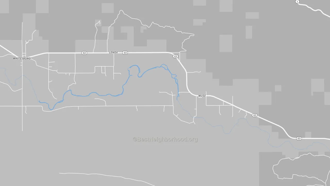 Bike Grade map of 74949, OK