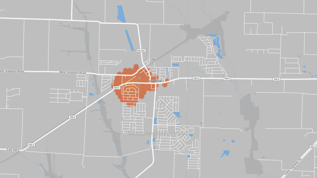 Bike Grade map of 75164, TX