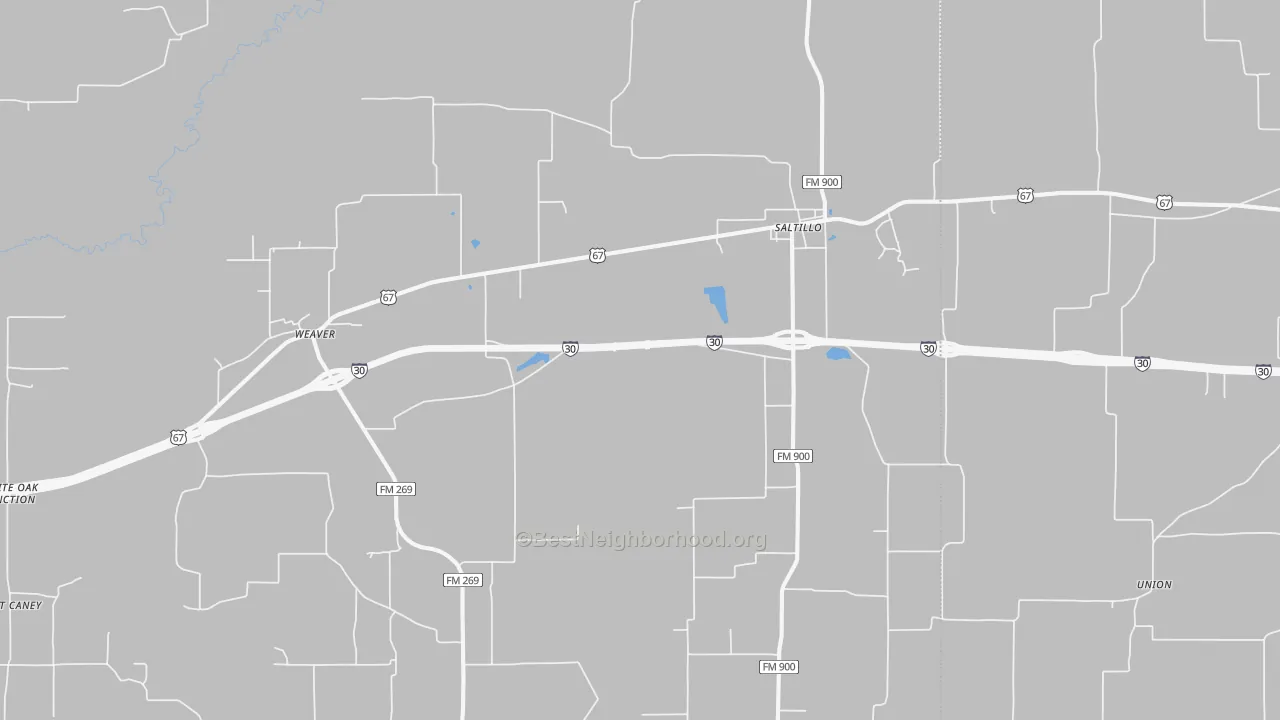 Bike Grade map of 75478, TX
