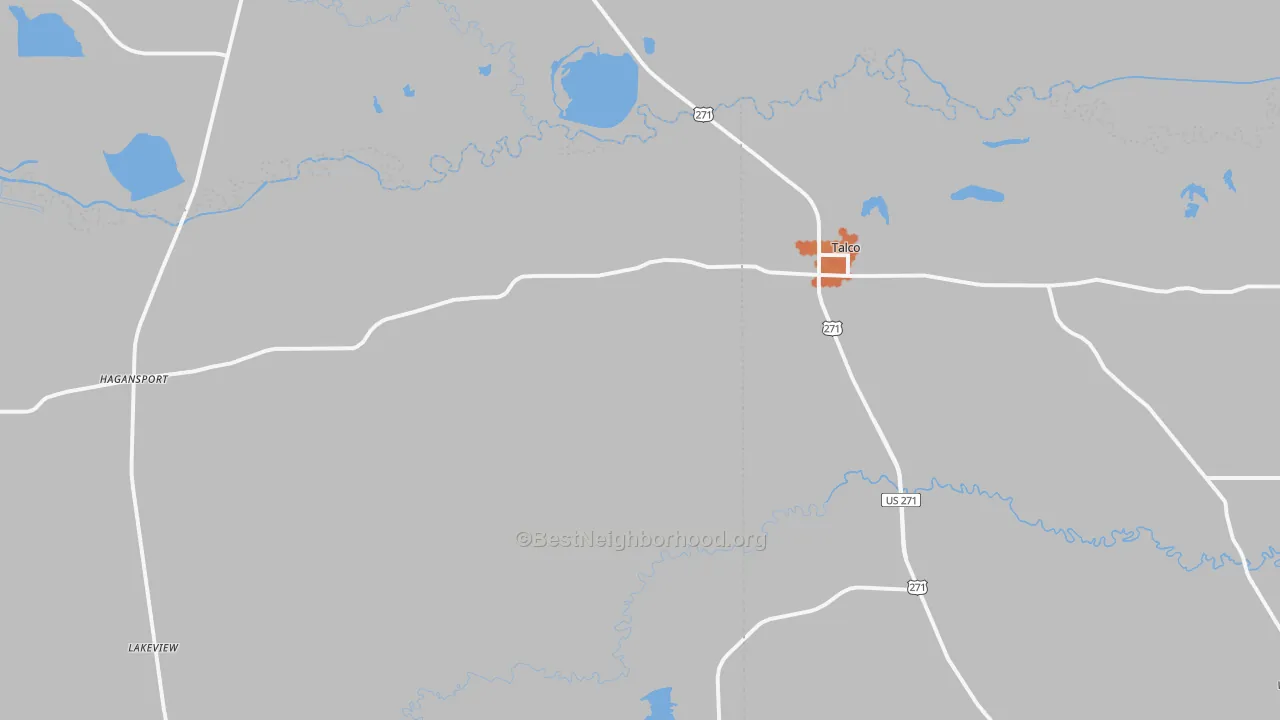 Bike Grade map of 75487, TX