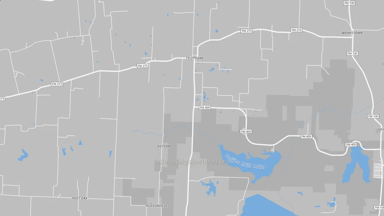Bike Grade map of 75488, TX