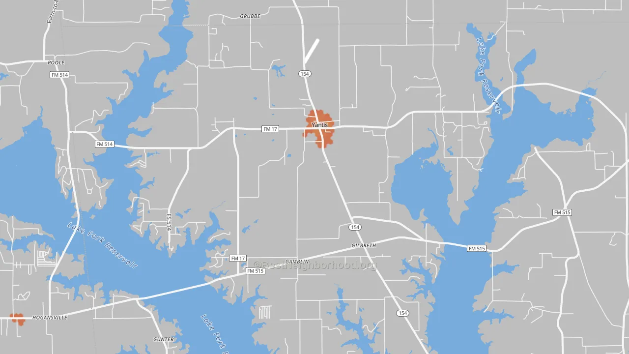 Bike Grade map of 75497, TX