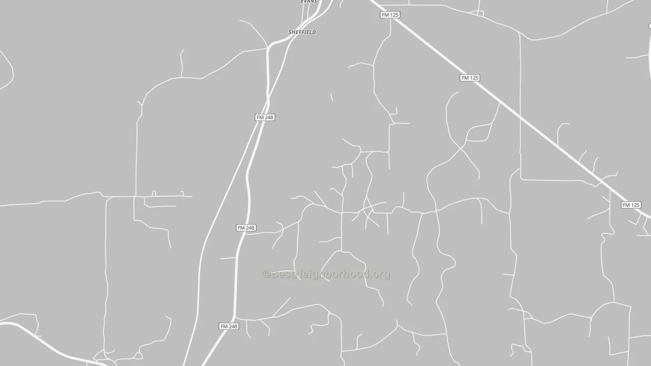 Bike Grade map of 75562, TX