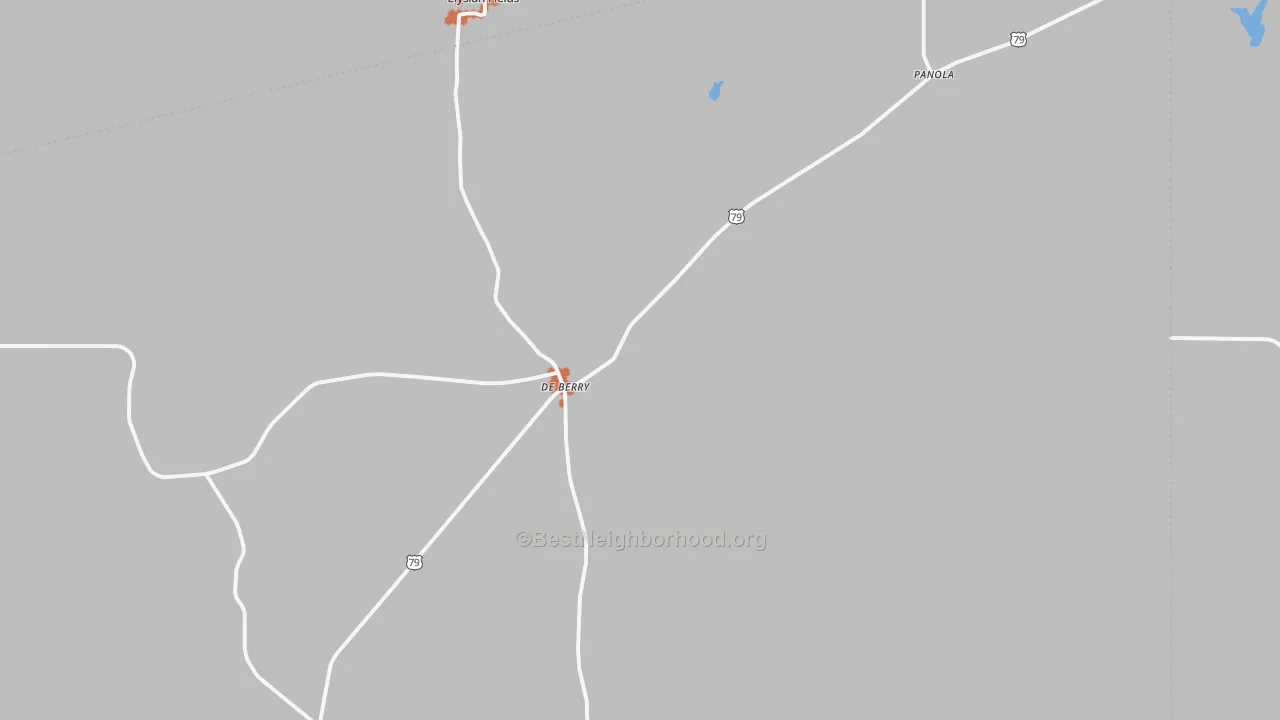 Bike Grade map of 75639, TX