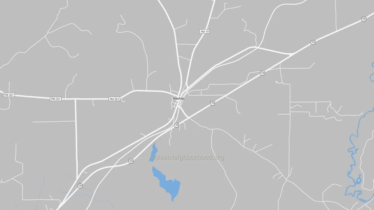 Bike Grade map of 75779, TX