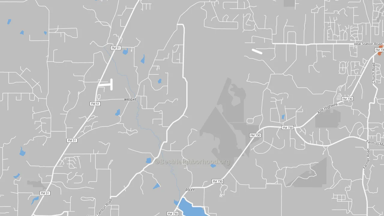 Bike Grade map of 76085, TX