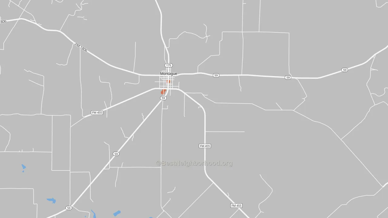 Bike Grade map of 76251, TX