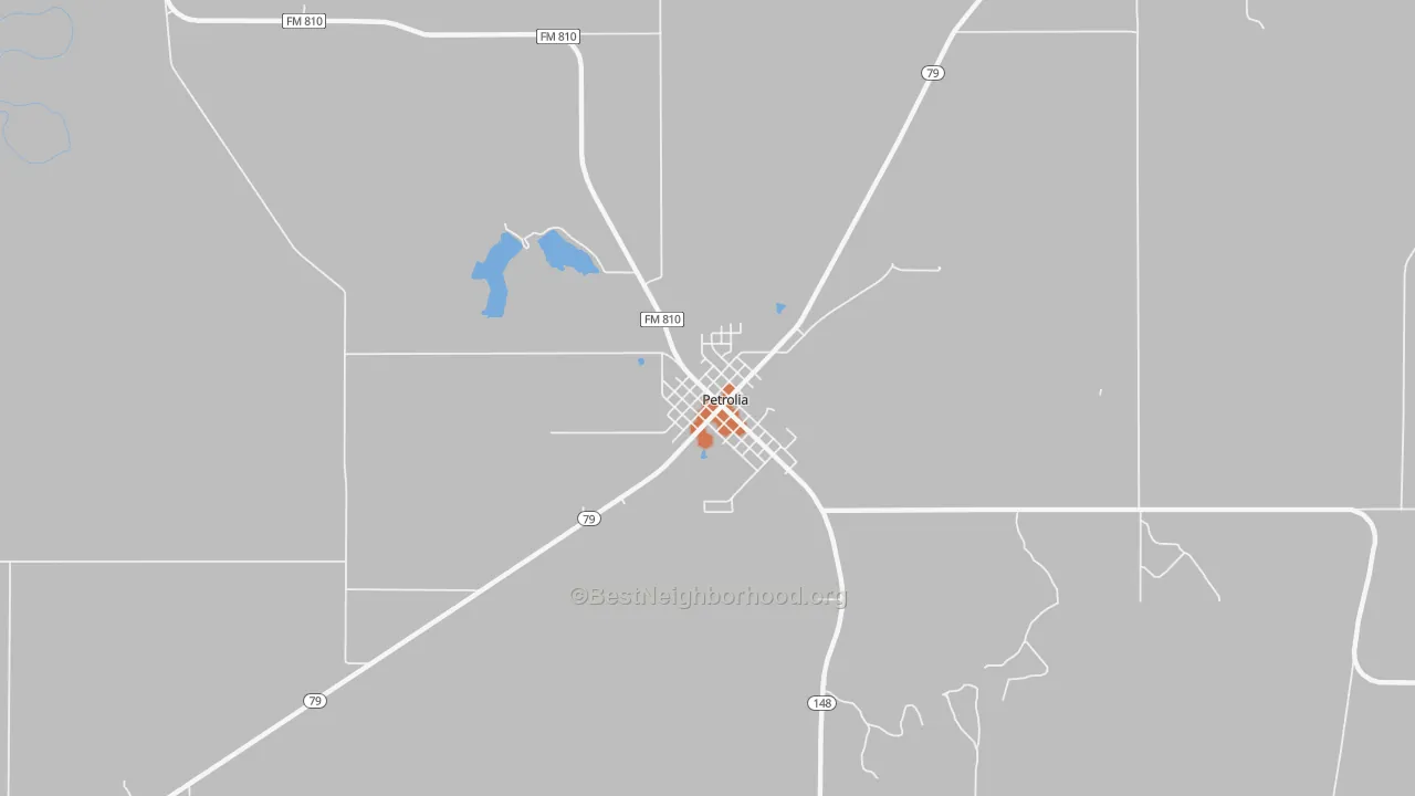 Bike Grade map of 76377, TX