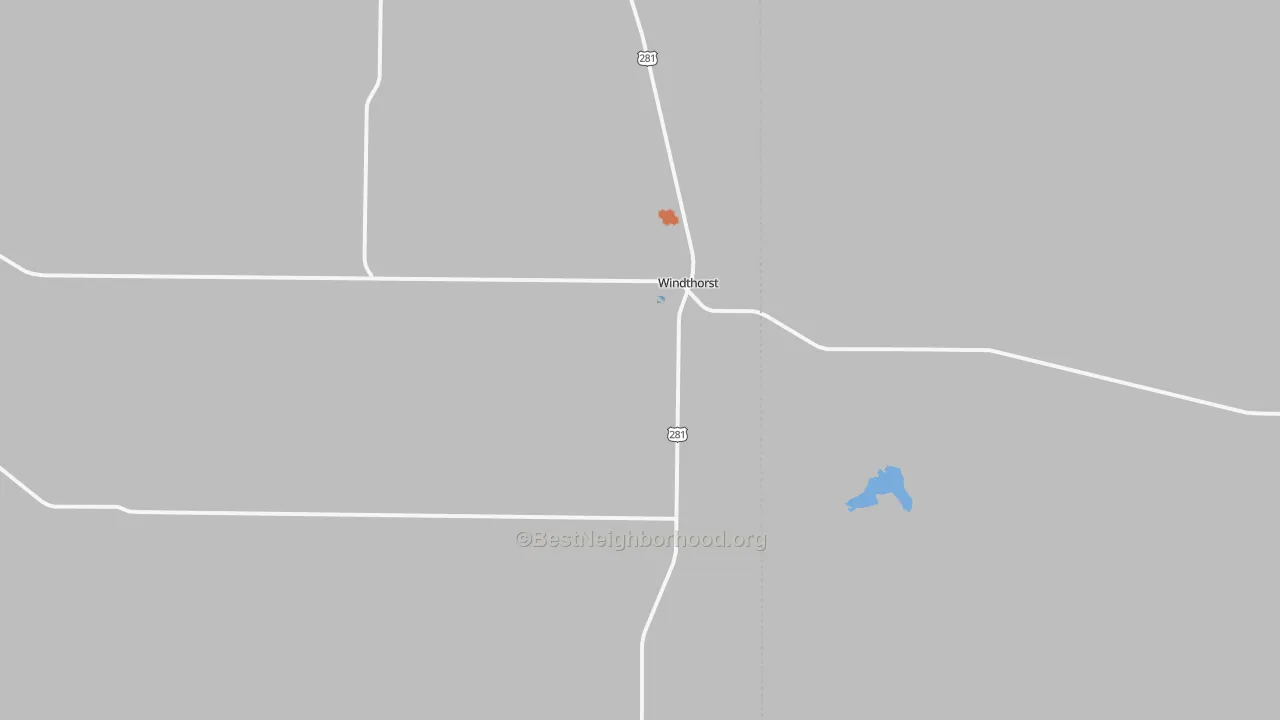 Bike Grade map of 76389, TX