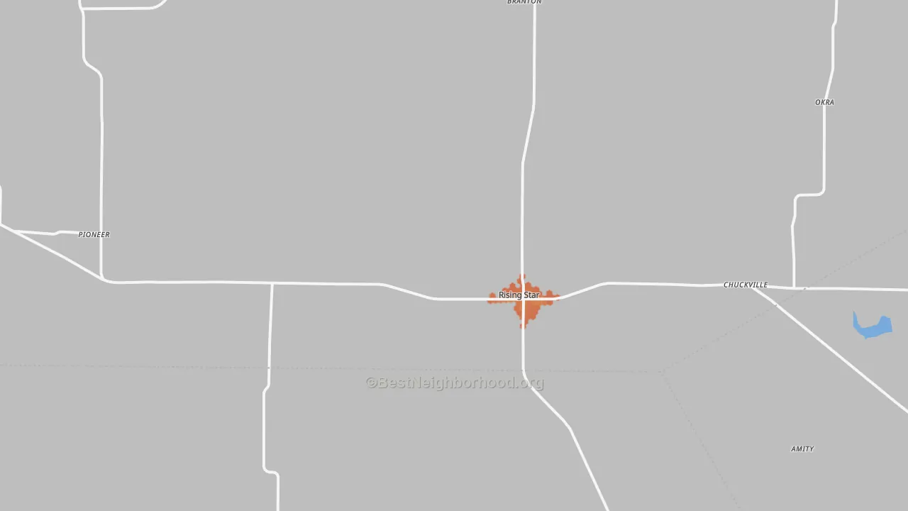 Bike Grade map of 76471, TX