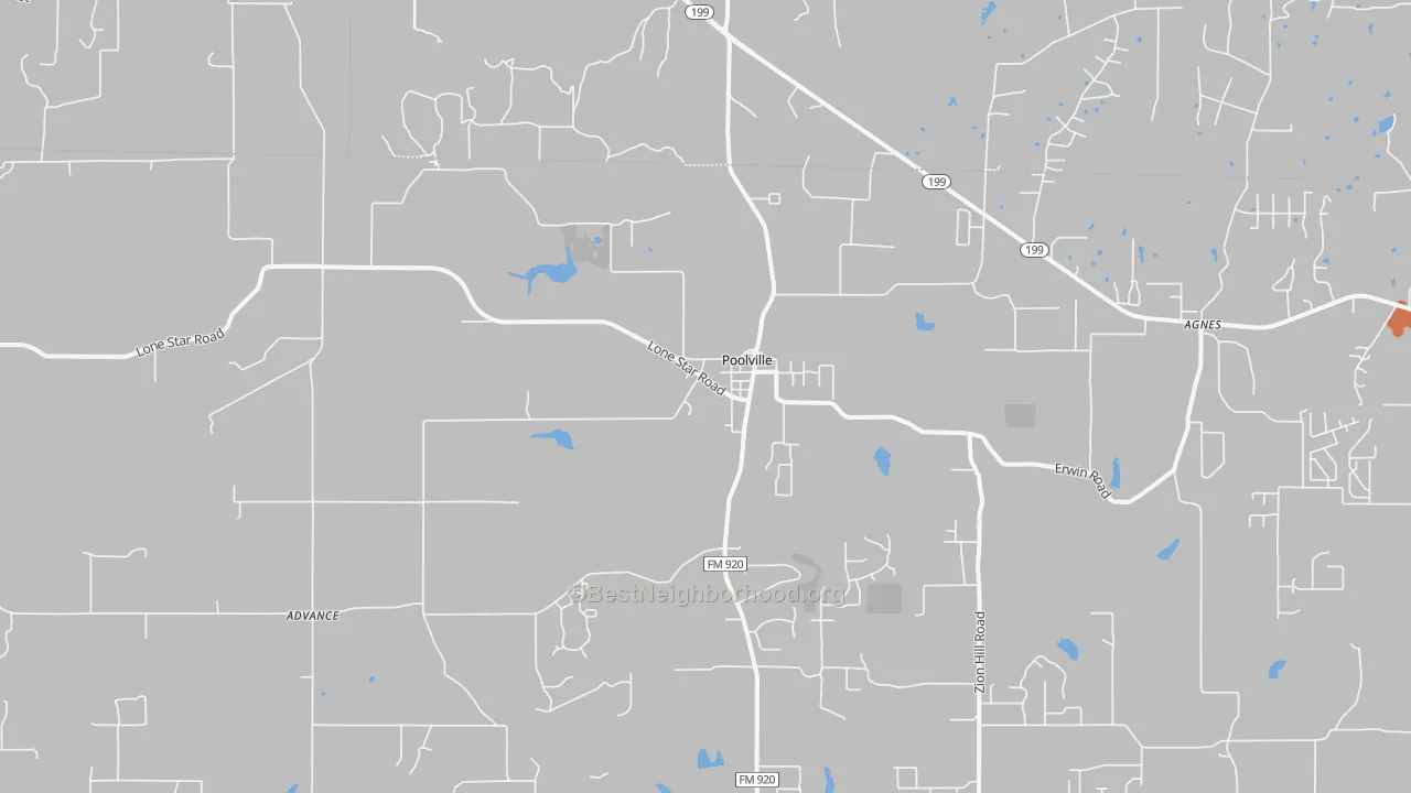 Bike Grade map of 76487, TX