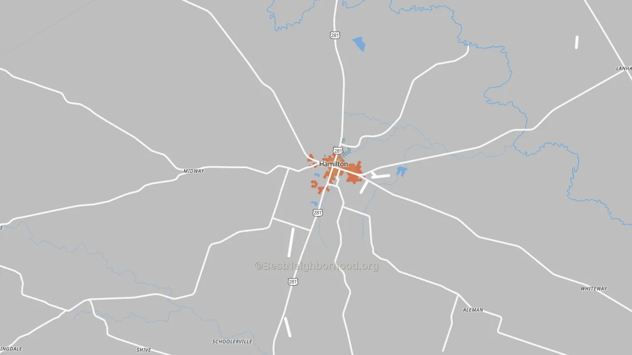Bike Grade map of 76531, TX