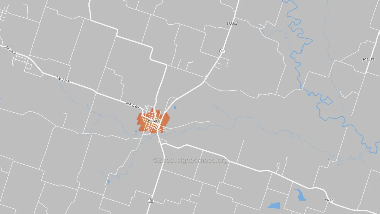 Bike Grade map of 76534, TX