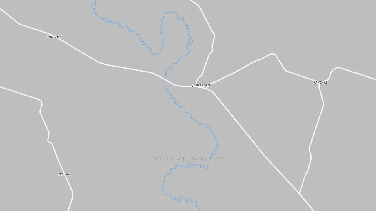 Bike Grade map of 76538, TX