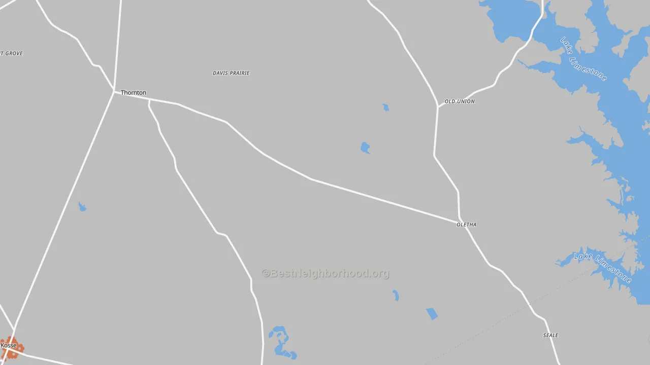 Bike Grade map of 76687, TX