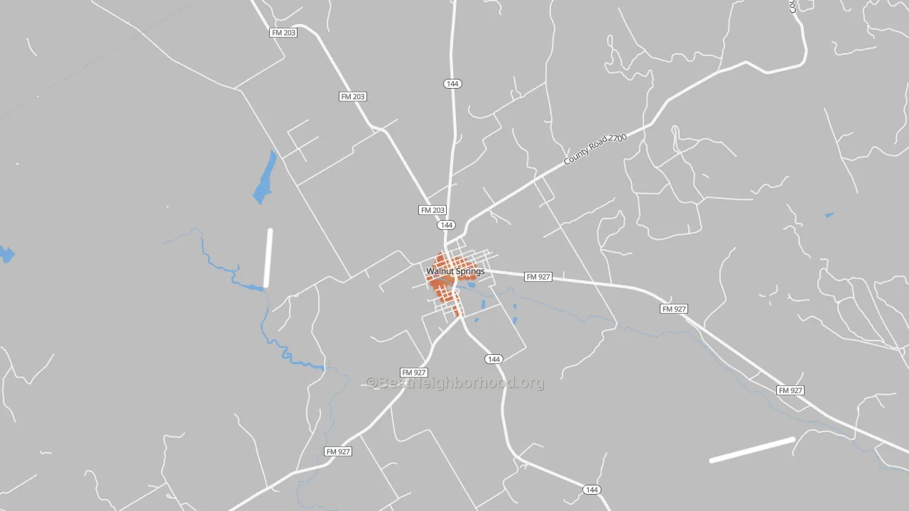 Bike Grade map of 76690, TX