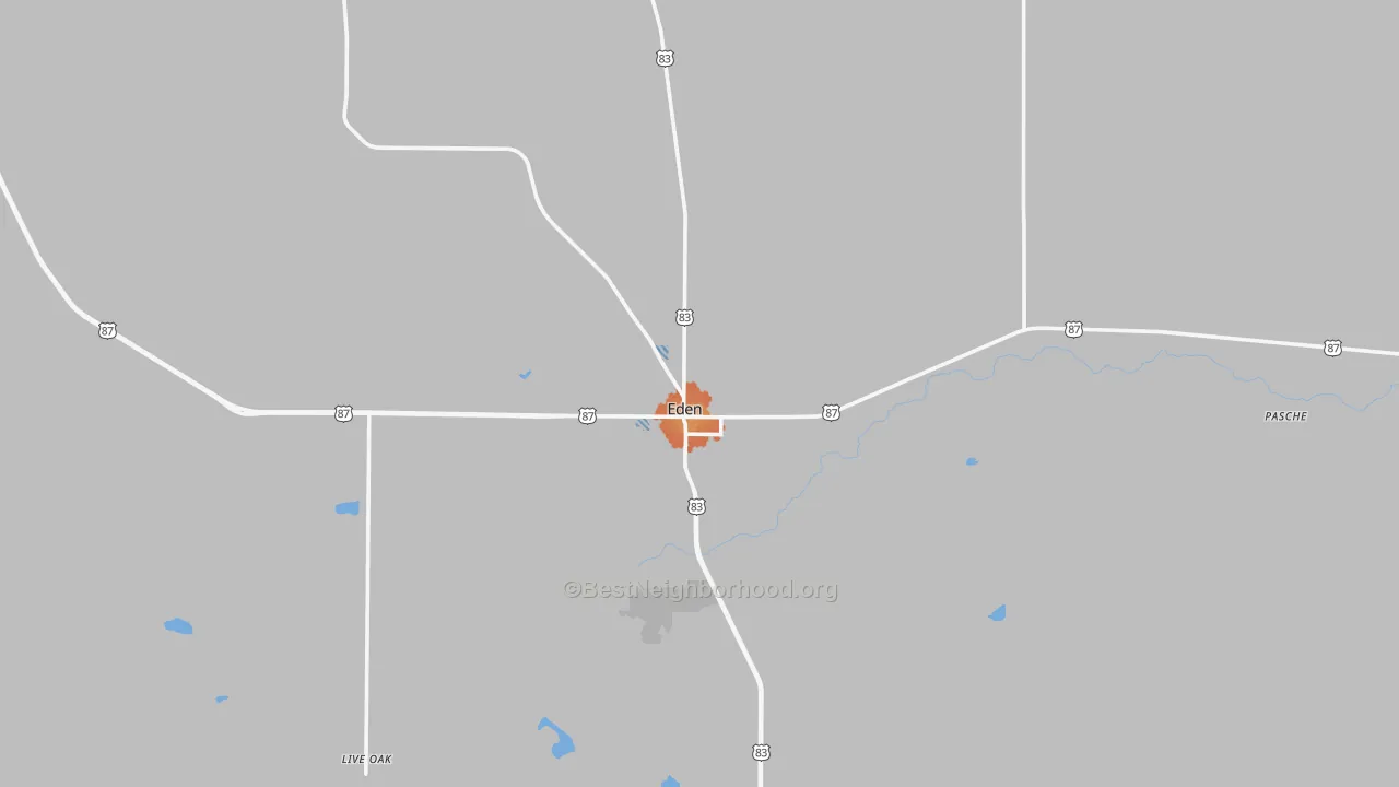 Bike Grade map of 76837, TX