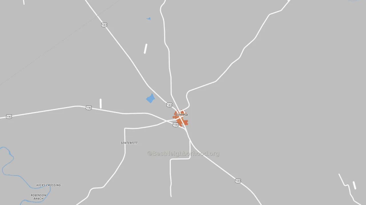 Bike Grade map of 76853, TX