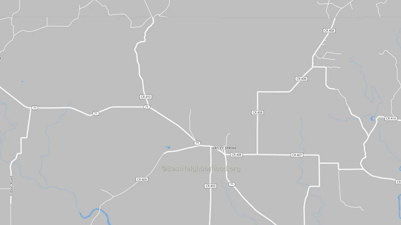 Bike Grade map of 76885, TX