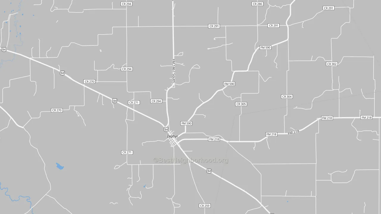 Bike Grade map of 76890, TX