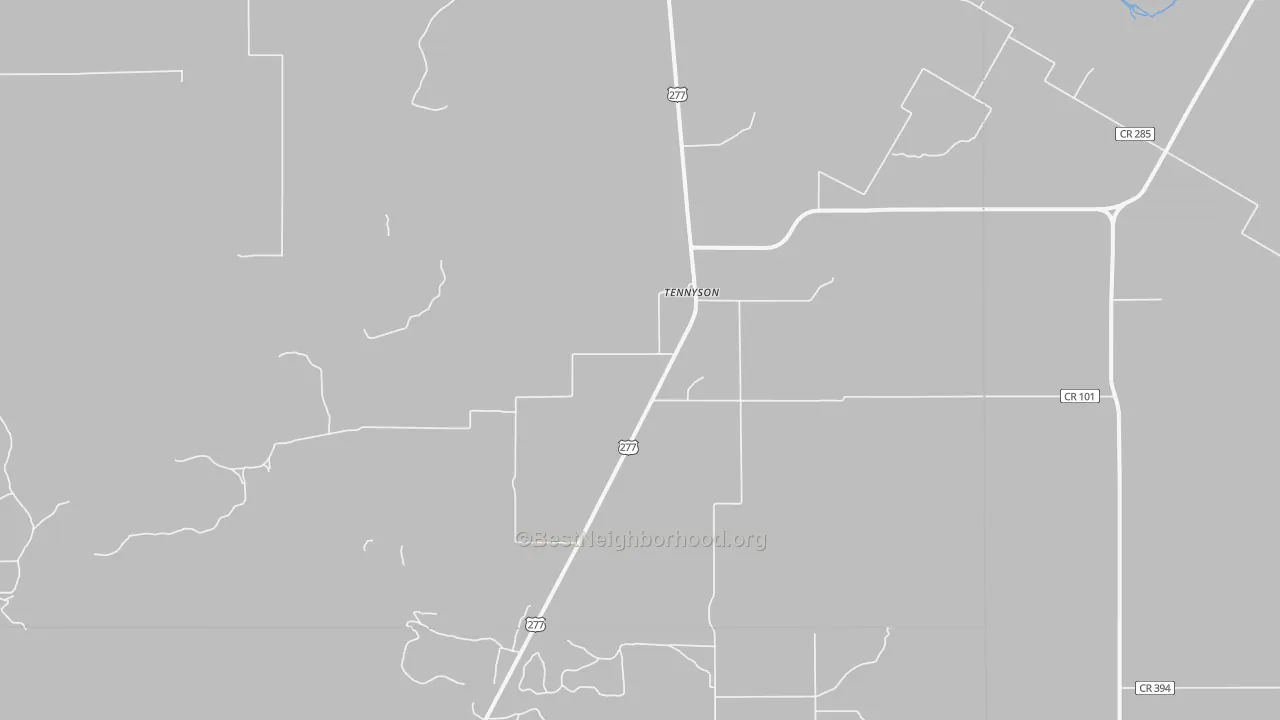 Bike Grade map of 76953, TX