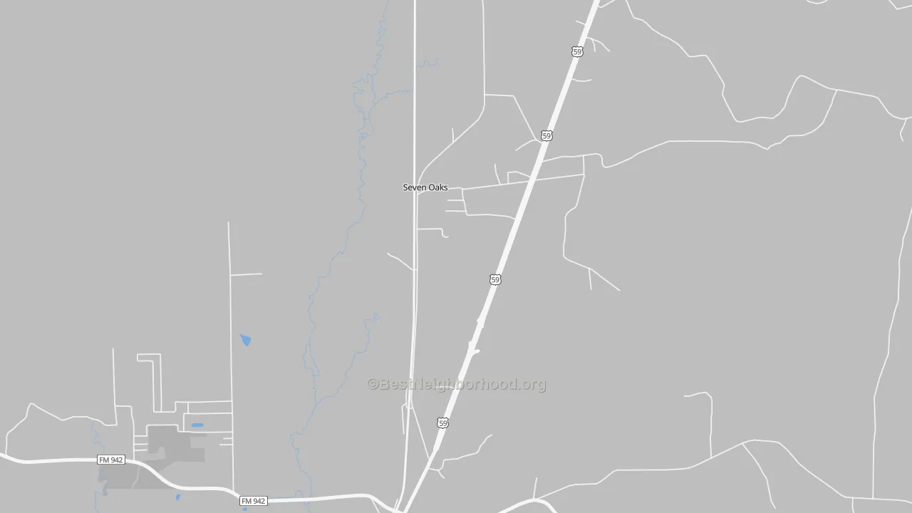 Bike Grade map of 77350, TX