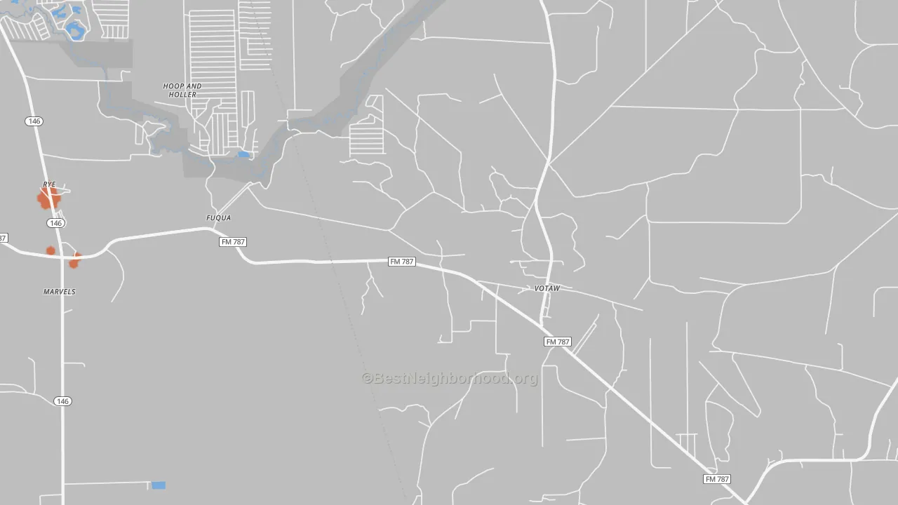 Bike Grade map of 77376, TX