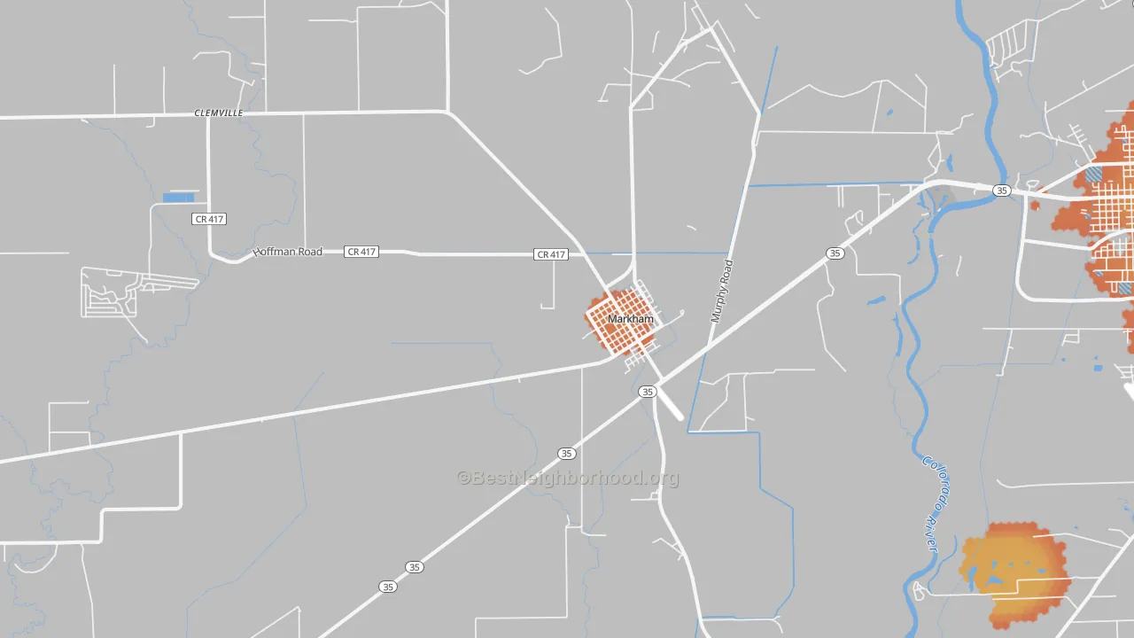 Bike Grade map of 77456, TX