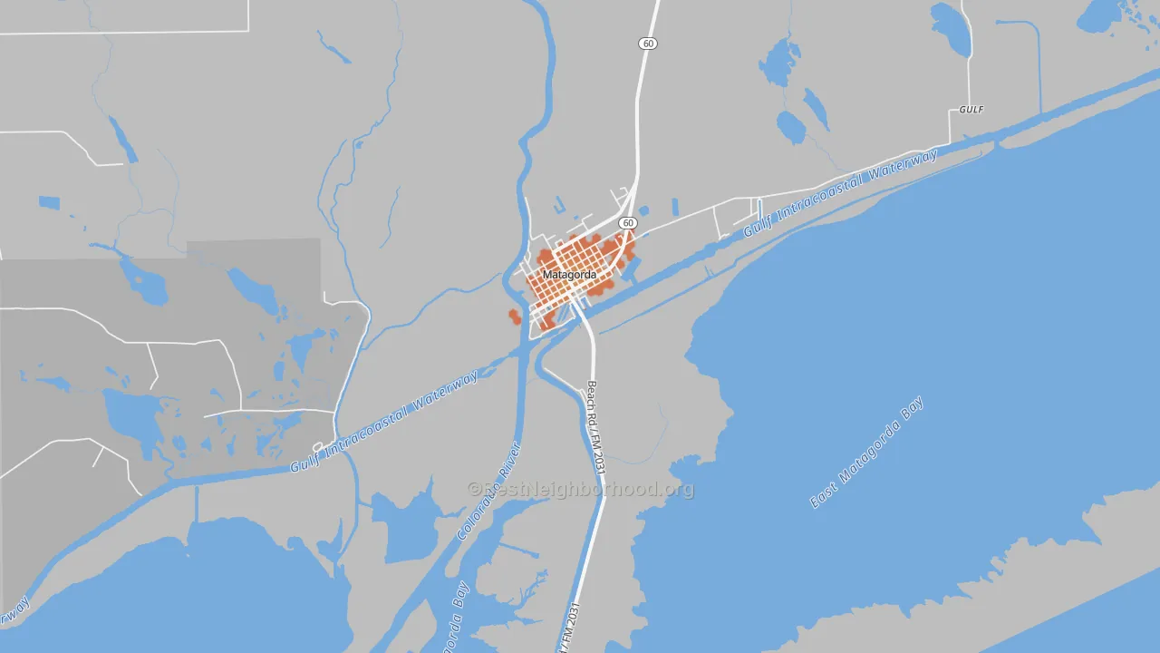 Bike Grade map of 77457, TX