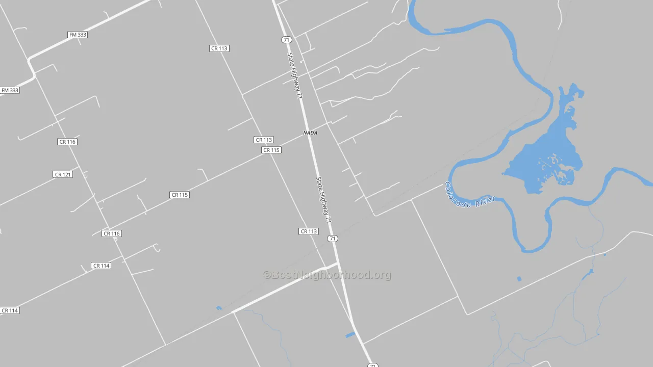 Bike Grade map of 77460, TX