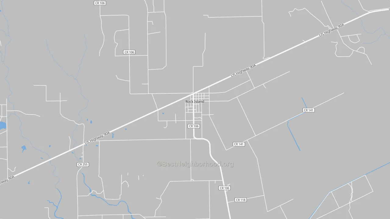 Bike Grade map of 77470, TX