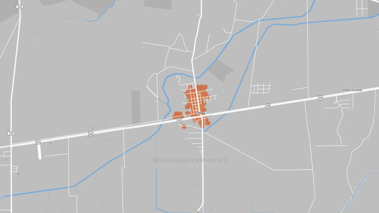Bike Grade map of 77613, TX