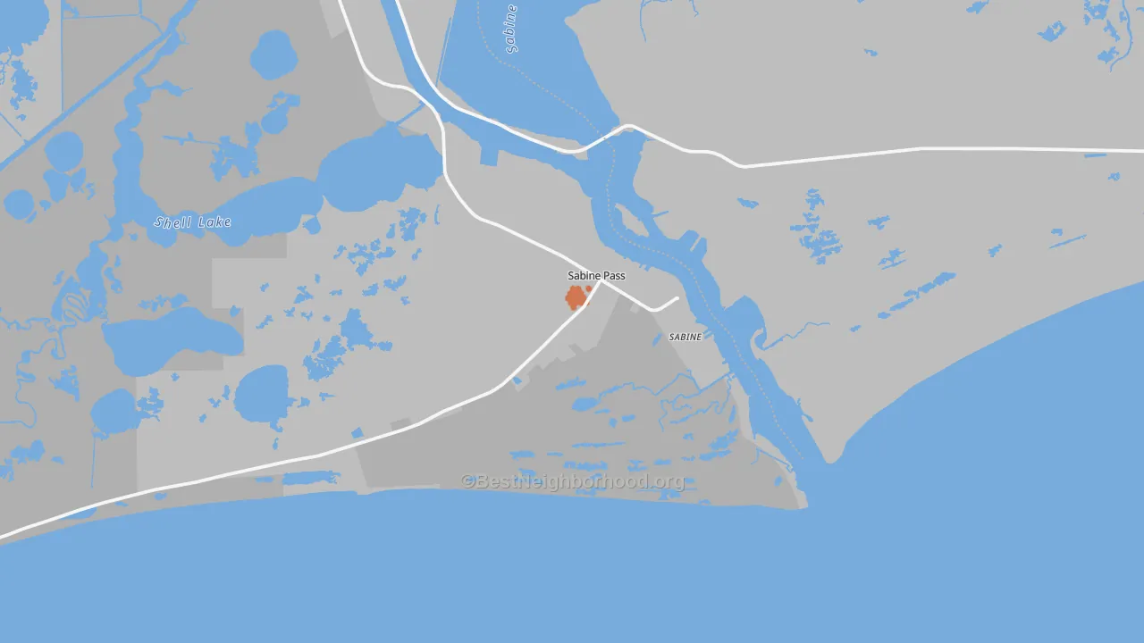 Bike Grade map of 77655, TX