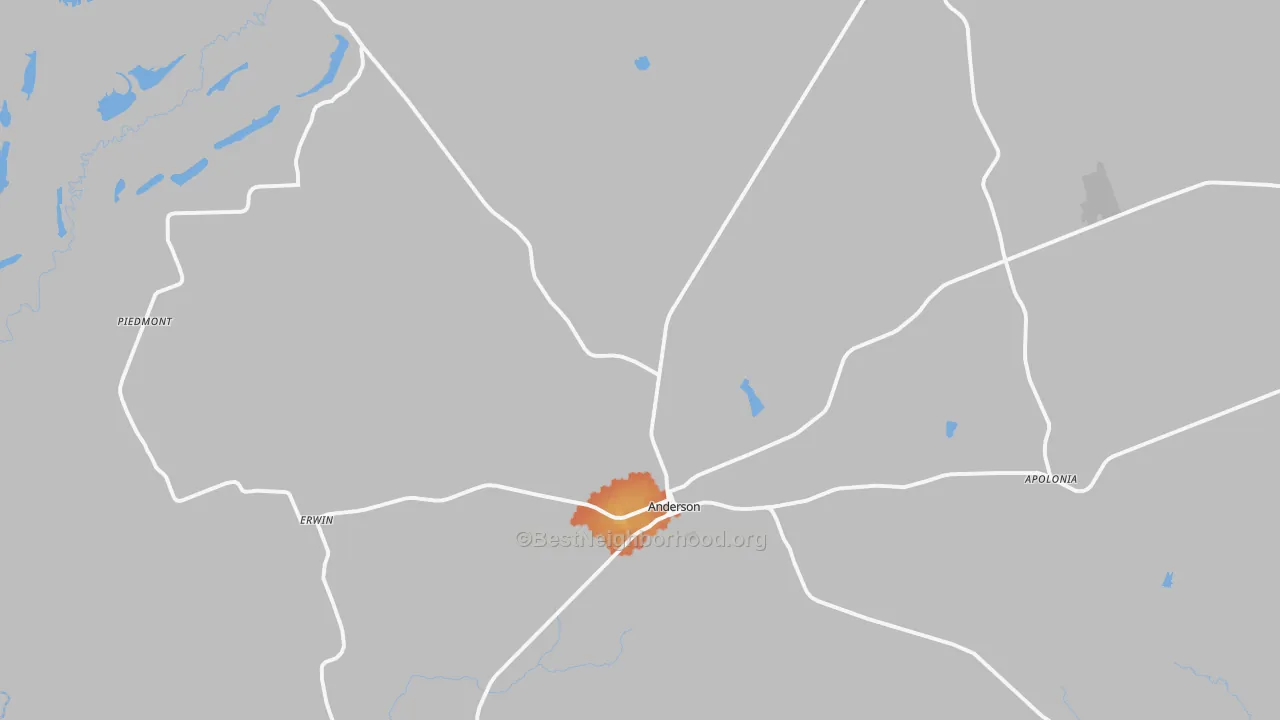 Bike Grade map of 77830, TX