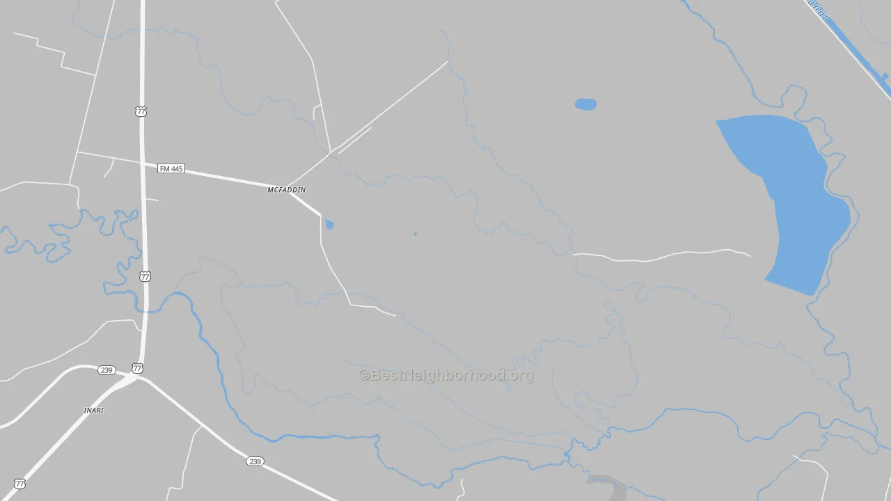Bike Grade map of 77973, TX