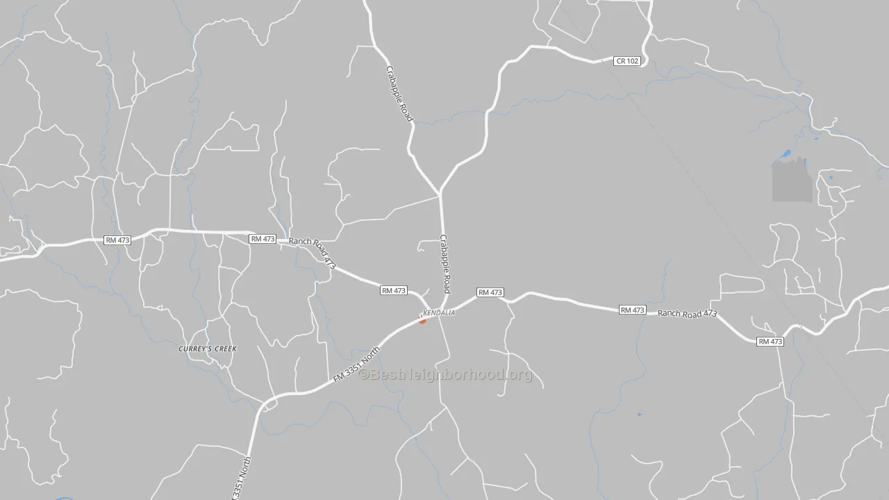 Bike Grade map of 78027, TX