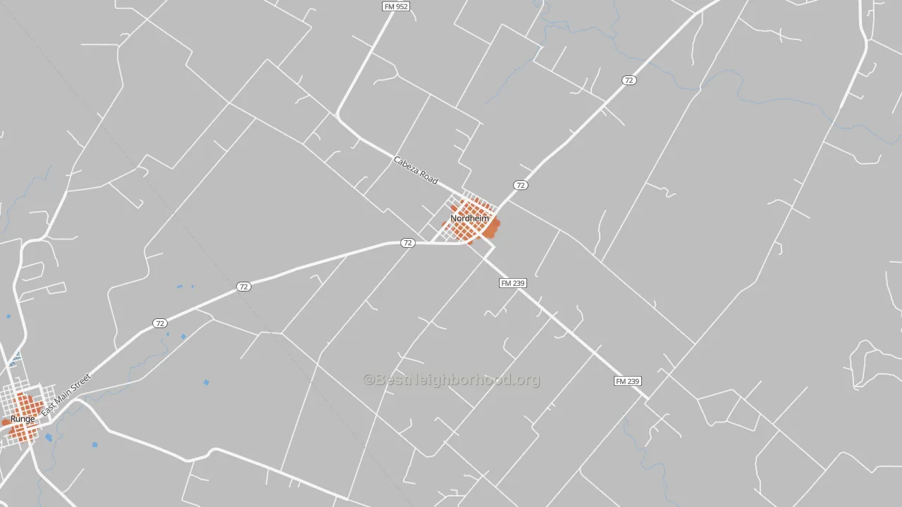 Bike Grade map of 78141, TX