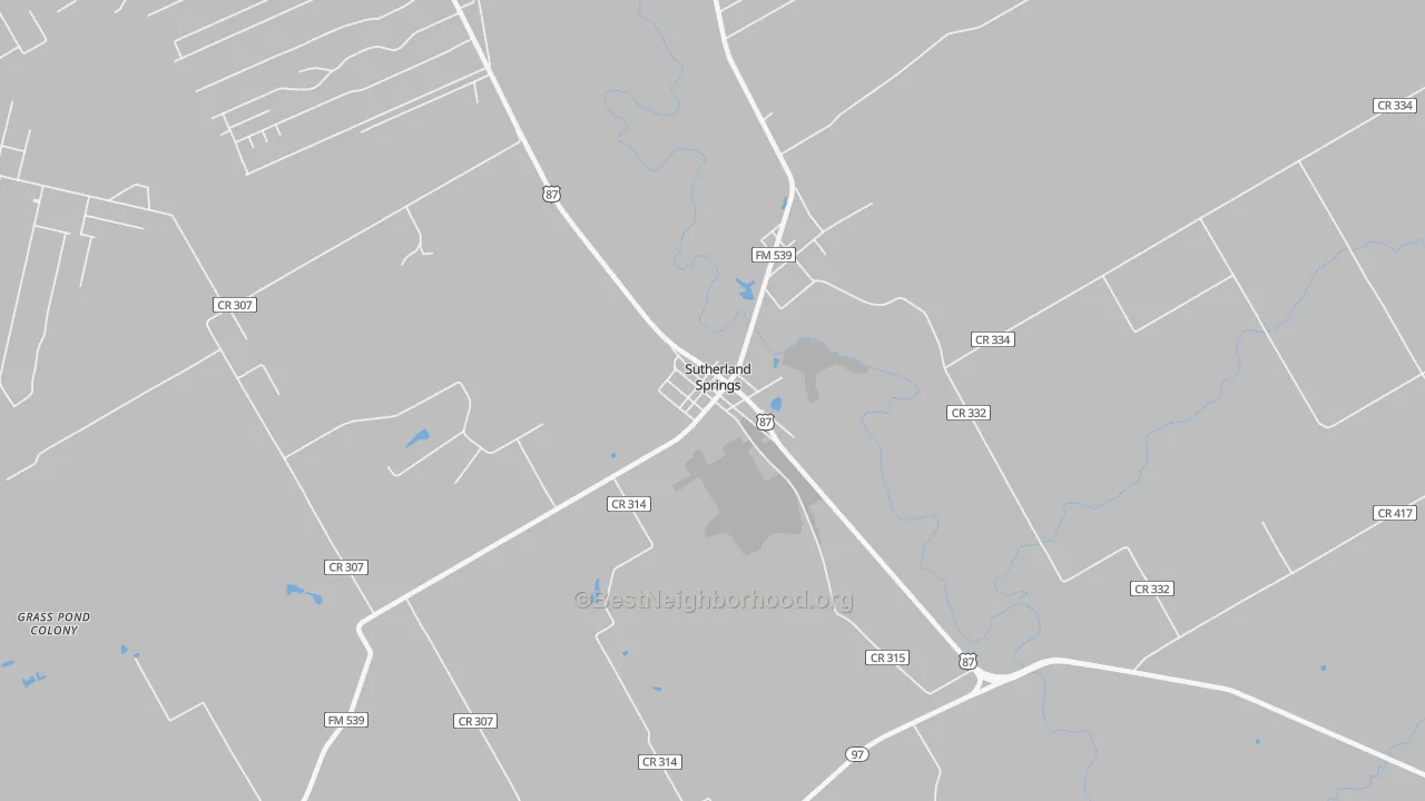 Bike Grade map of 78161, TX