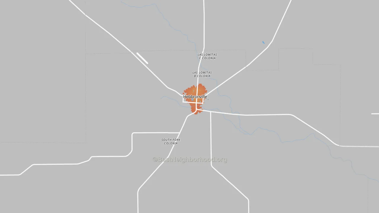 Bike Grade map of 78361, TX