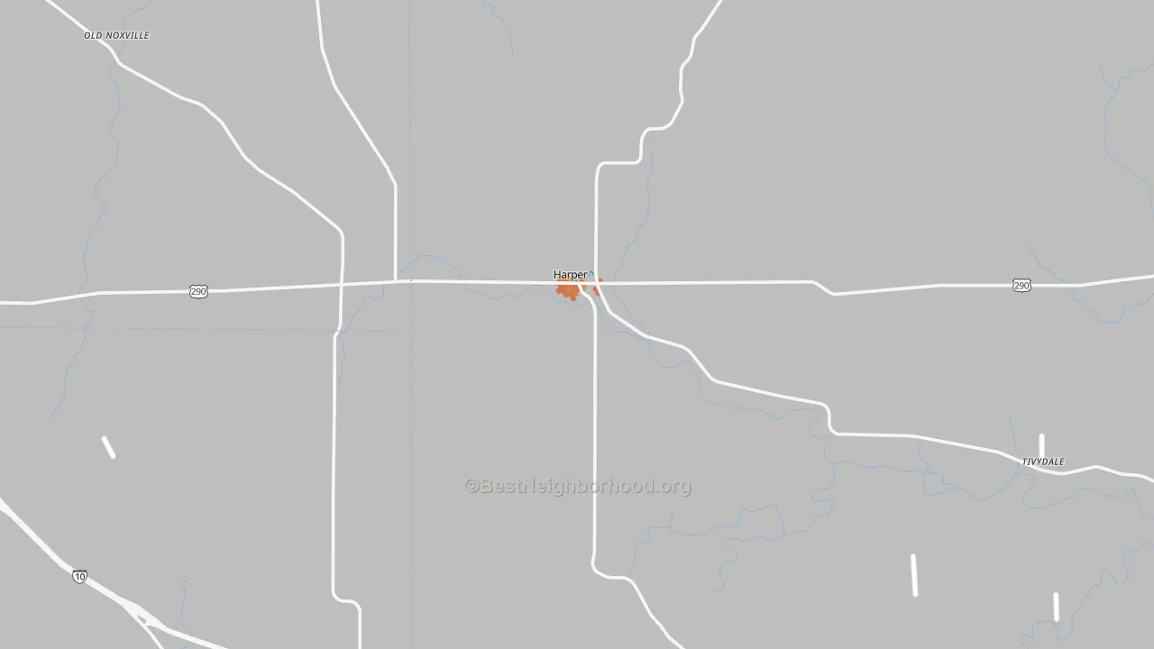 Bike Grade map of 78631, TX