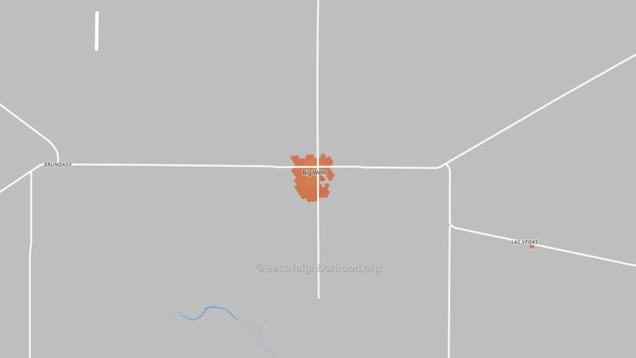 Bike Grade map of 78830, TX