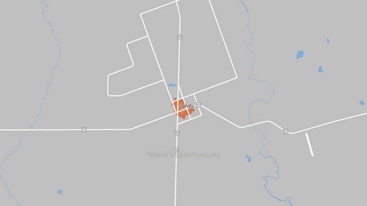 Bike Grade map of 78872, TX