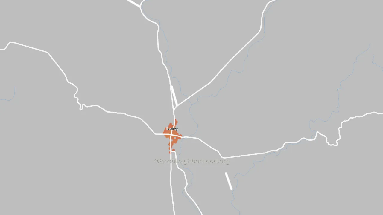 Bike Grade map of 78873, TX