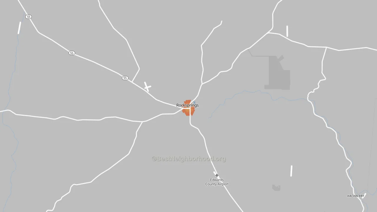 Bike Grade map of 78880, TX