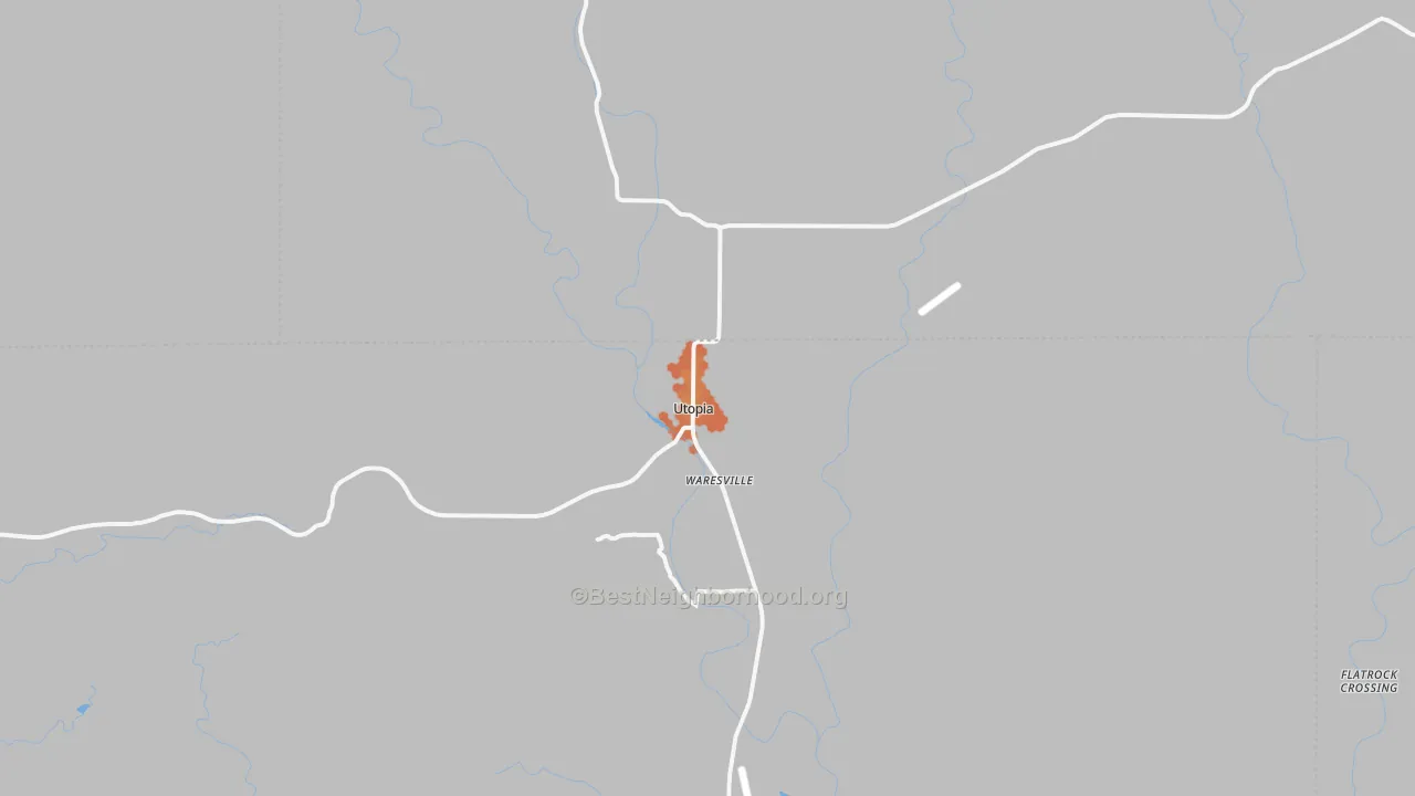 Bike Grade map of 78884, TX