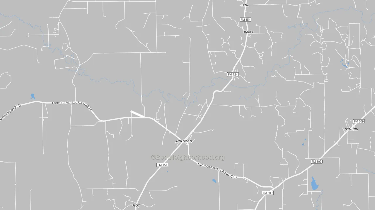 Bike Grade map of 78949, TX