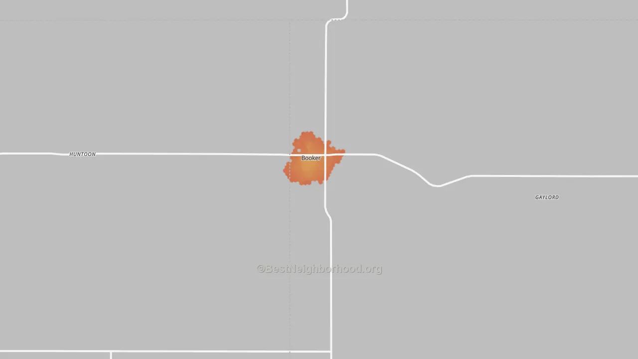 Bike Grade map of 79005, TX