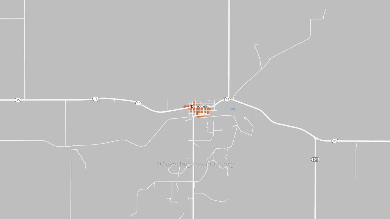 Bike Grade map of 79024, TX