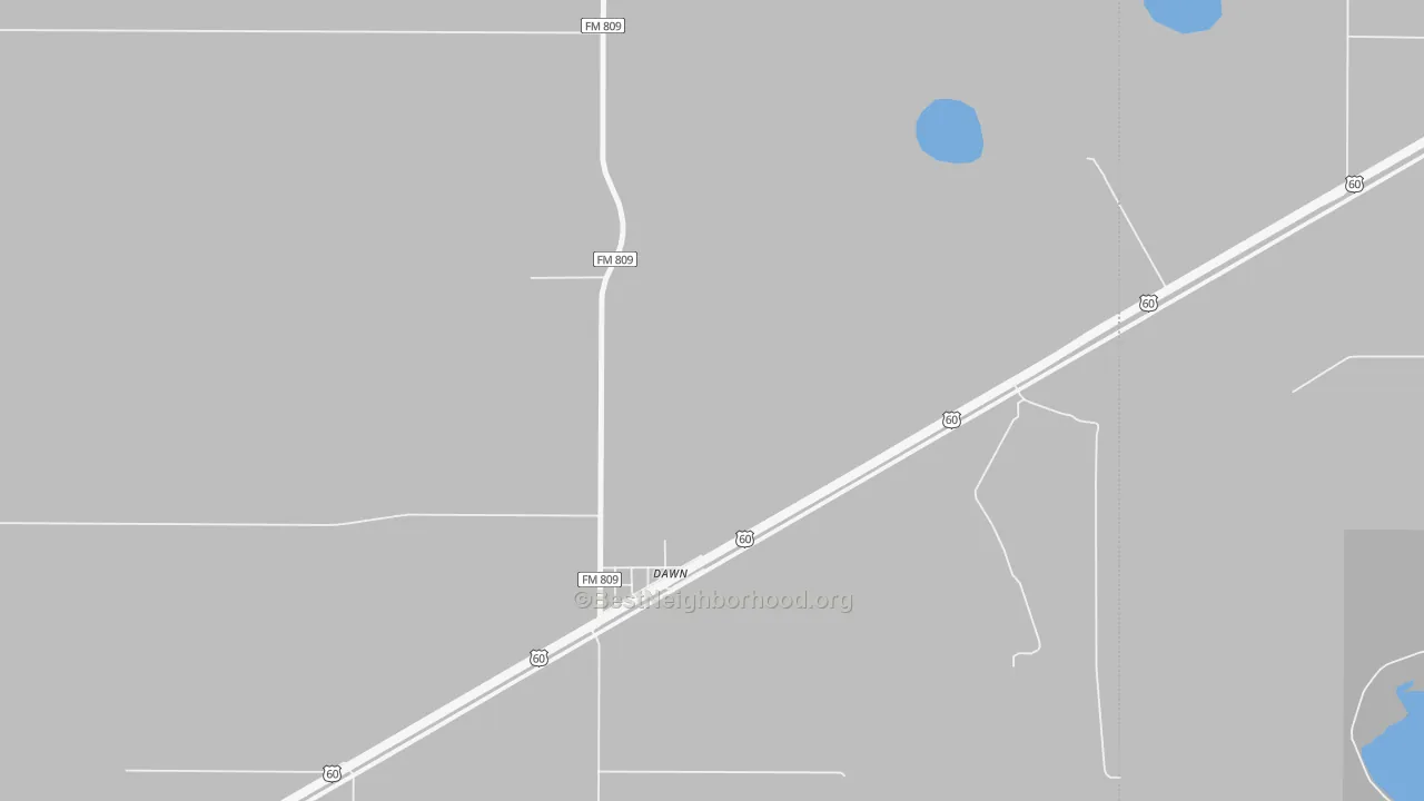 Bike Grade map of 79025, TX