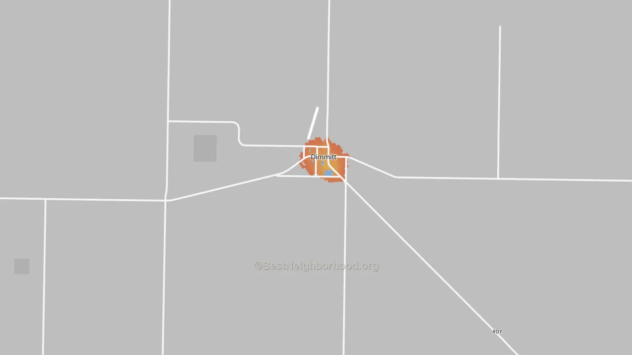 Bike Grade map of 79027, TX